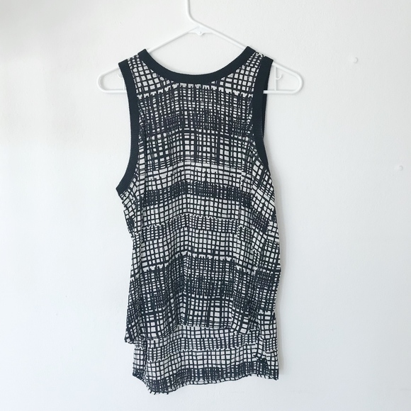 Macy's Patterned Short Sleeve Blouse - Picture 1 of 4